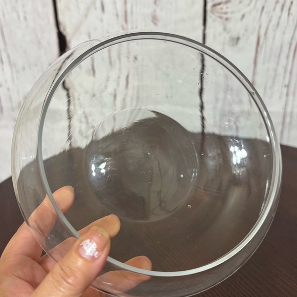 Shallow Glass Bowl Floral Vase or Terrarium 7 Pc lot Used for Table Centerpieces - Picture 3 of 16